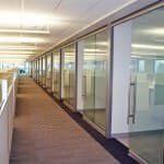 Glass partition walls