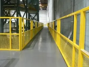 Cat-Walk steel floor