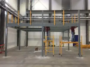 Mezzanine Under Construction