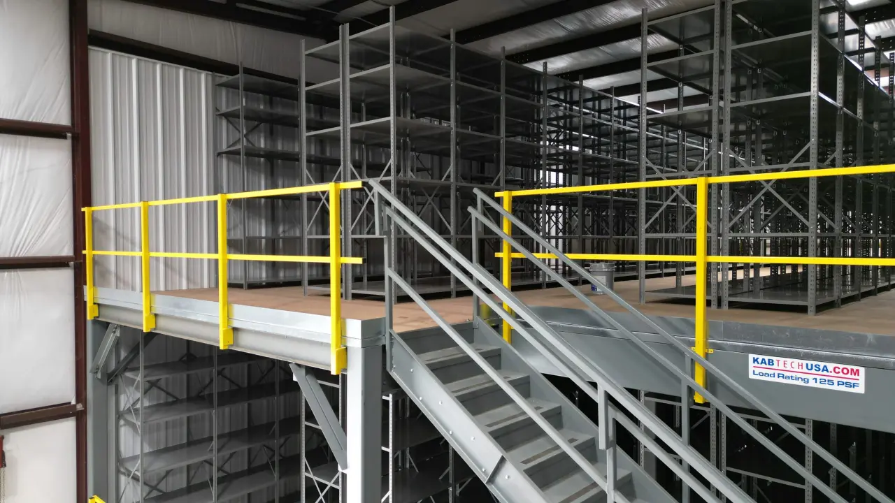 KABTech Warehouse Mezzanines Increase Efficiency